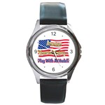 American Women s Hockey Round Metal Watch