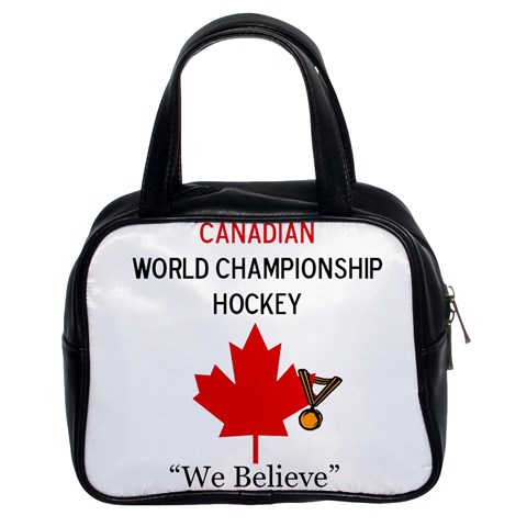 World Championship Hockey Classic Handbag (Two Sides) from ArtsNow.com Front