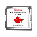 World Championship Hockey Mega Link Italian Charm (18mm)