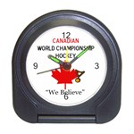 World Championship Hockey Travel Alarm Clock