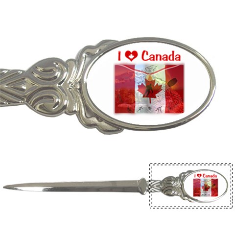 Truly Canadian Letter Opener from ArtsNow.com Front