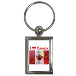 Truly Canadian Key Chain (Rectangle)