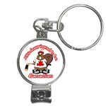 Canadian Beaver Nail Clippers Key Chain