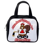 Canadian Beaver Classic Handbag (One Side)