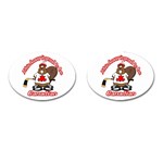 Canadian Beaver Cufflinks (Oval)