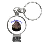 Puck Bunny 1 Nail Clippers Key Chain