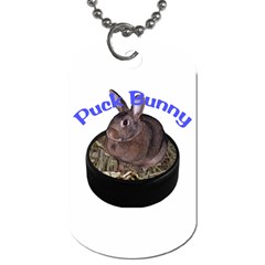 Puck Bunny 1 Dog Tag (Two Sides) from ArtsNow.com Front