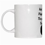 Chase The Puck White Mug