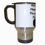 Chase The Puck Travel Mug (White)