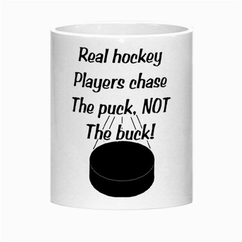 Chase The Puck Morph Mug from ArtsNow.com Center