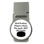 Chase The Puck Money Clip (Round)