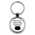 Chase The Puck Key Chain (Round)