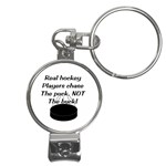 Chase The Puck Nail Clippers Key Chain