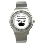 Chase The Puck Stainless Steel Watch