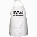 I LOVE Football BBQ Apron