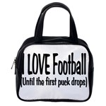 I LOVE Football Classic Handbag (One Side)