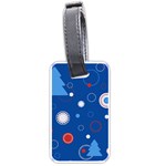 Christmas Pattern Tree Design Luggage Tag (one side)