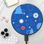 Christmas Pattern Tree Design Wireless Fast Charger(Black)