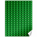 Green Christmas Tree Pattern Background Canvas 36  x 48 