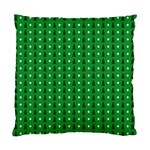 Green Christmas Tree Pattern Background Standard Cushion Case (One Side)