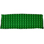 Green Christmas Tree Pattern Background Body Pillow Case (Dakimakura)