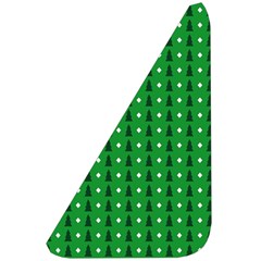 Green Christmas Tree Pattern Background Belt Pouch Bag (Large) from ArtsNow.com Front Left