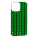 Green Christmas Tree Pattern Background iPhone 14 Pro Max TPU UV Print Case