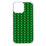 Green Christmas Tree Pattern Background iPhone 13 Pro Max TPU UV Print Case