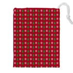 Snowflake Christmas Tree Pattern Drawstring Pouch (4XL)