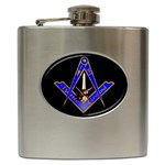 SC313ImpBlue Hip Flask (6 oz)