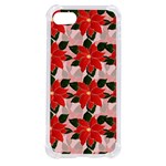 Poinsettia Pattern Seamless Pattern Christmas Xmas iPhone SE