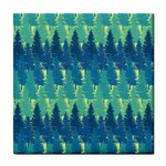 Christmas Trees Pattern Digital Paper Seamless Tile Coaster