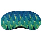 Christmas Trees Pattern Digital Paper Seamless Sleeping Mask