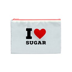 I love sugar  Cosmetic Bag (Medium) from ArtsNow.com Front