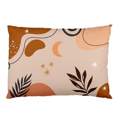 Abstract Art Boho Star Moon Pillow Case (Two Sides) from ArtsNow.com Front