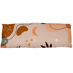 Abstract Art Boho Star Moon Body Pillow (Dakimakura) Case (Two Sides) from ArtsNow.com Front