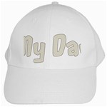 fatherday222 White Cap