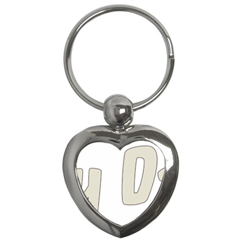 fatherday222 Key Chain (Heart) from ArtsNow.com Front