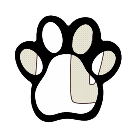 fatherday222 Magnet (Paw Print) from ArtsNow.com Front