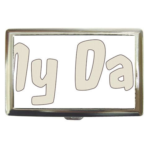 fatherday222 Cigarette Money Case from ArtsNow.com Front