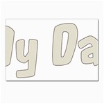 fatherday222 Postcard 4  x 6 