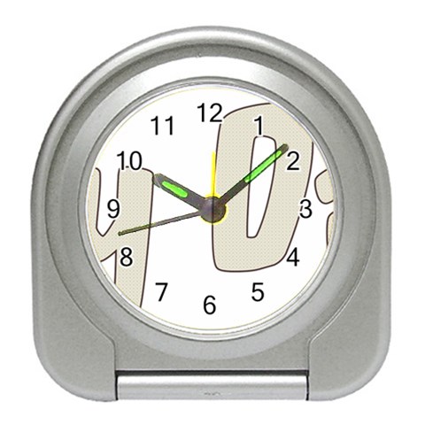 fatherday222 Travel Alarm Clock from ArtsNow.com Front