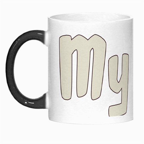 fatherday222 Morph Mug from ArtsNow.com Left