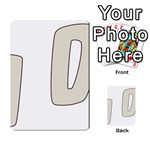 fatherday222 Multi-purpose Cards (Rectangle)