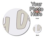 fatherday222 Multi-purpose Cards (Round)