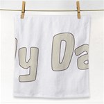 fatherday222 Face Towel