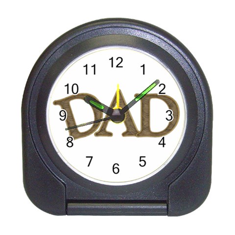 fatherday221 Travel Alarm Clock from ArtsNow.com Front