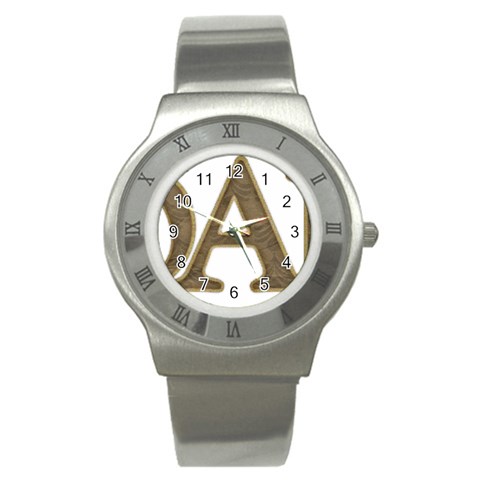 fatherday221 Stainless Steel Watch from ArtsNow.com Front