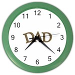 fatherday221 Color Wall Clock