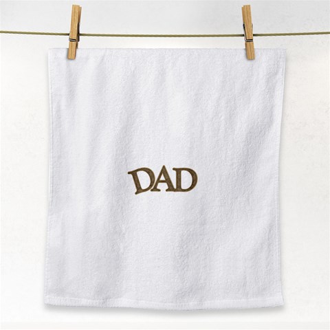 fatherday221 Face Towel from ArtsNow.com Front